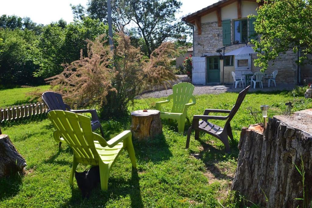 Couanac Gite Familial A La Campagne Avec Piscine Cayriech Exteriér fotografie